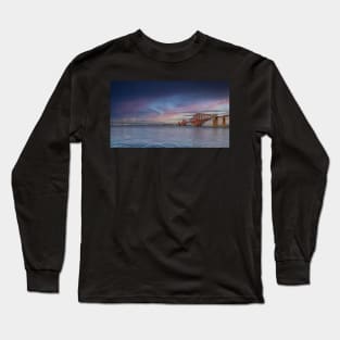 Forth Bridges Sunset Long Sleeve T-Shirt